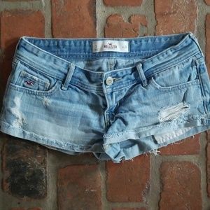Hollister jean shorts